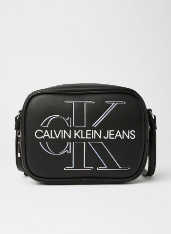 Logo Camera Bag Black