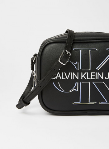 Logo Camera Bag Black