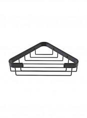Corner Shower Basket Matte Black 9.8x6.2x3.1inch