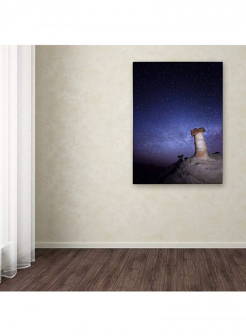 St. Louis Missouri Skyline Canvas Wall Art Multicolour 12 x 19inch