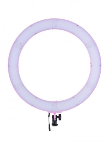 720-Piece Bi Colour Digital Ring Video Light Set RL720B 19inch Pink