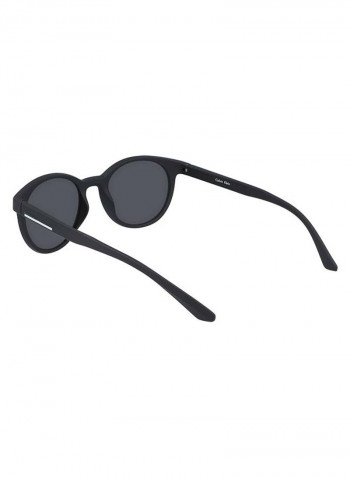 Full Rimmed Round Frame Sunglasses - Lens Size: 52 mm