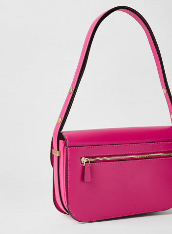 Hensely Convertible Shoulder Bag Fuchsia