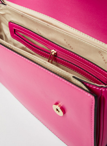 Hensely Convertible Shoulder Bag Fuchsia