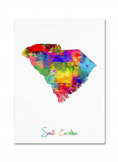 South Amherst Quarries Wooden Framed Wall Art Multicolour 11 x 14inch