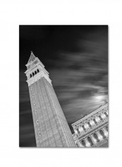 San Francisco Skyline Sheet Music Framed Wall Art Beige/Black 16 x 20inch