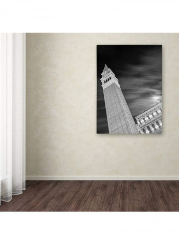San Francisco Skyline Sheet Music Framed Wall Art Beige/Black 16 x 20inch