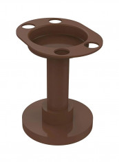 Vanity Top Toothbrush Holder Brown