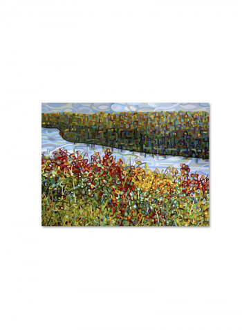 The River Canvas Wall Art multicolour 18 x 24inch