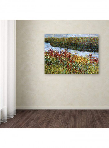 The River Canvas Wall Art multicolour 18 x 24inch