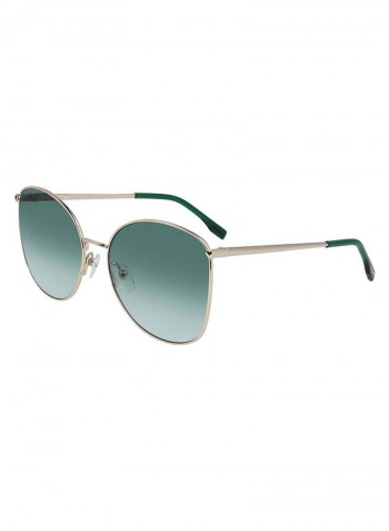 Women's Full-Rim Metal Butterfly Sunglasses - Lens Size: 59 mm