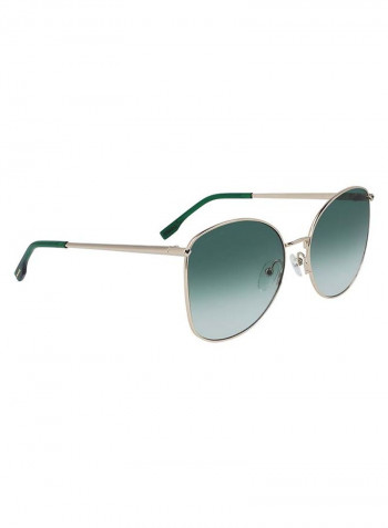 Women's Full-Rim Metal Butterfly Sunglasses - Lens Size: 59 mm