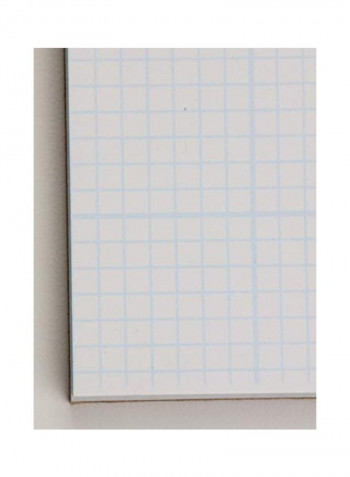 50-Piece Designer Grid Paper Set White/Blue