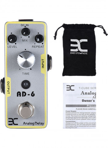Electric Guitar Analog Delay Effect Pedal