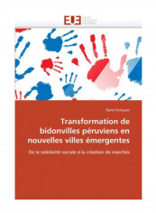 Transformation De Bidonvilles Peruviens En Nouvelles Villes Emergentes Paperback