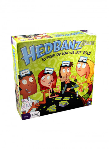 Adult Hedbanz Game 7.5 x 8 x 1.4inch