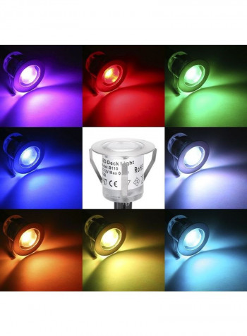 10-Piece Deck Light Multicolour