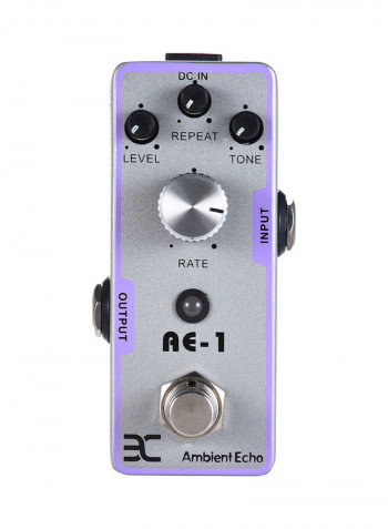 Electric Guitar Ambient Echo Effect Pedal