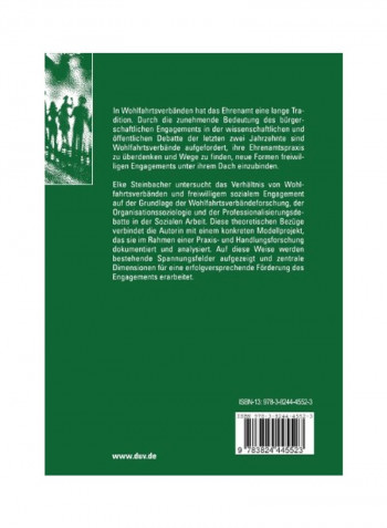 Burgerschaftliches Engagement In Wohlfahrtsverbanden Paperback