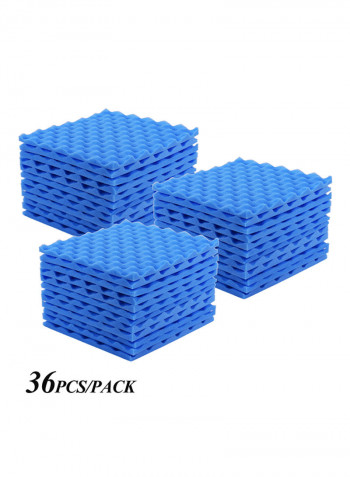 Pack Of 36 Studio Acoustic Foam Panels