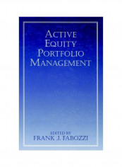 Active Equity Portfolio Management Hardcover