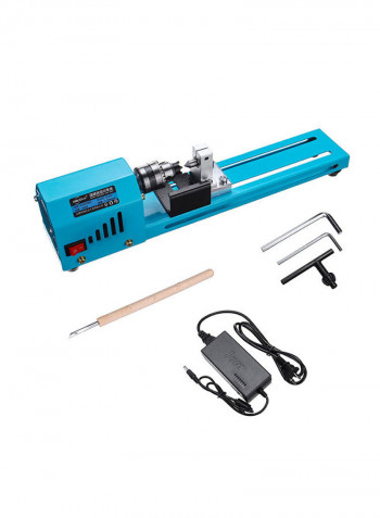 Mini Beads Grinding Machine Kit Blue 38 x 10 x 12centimeter