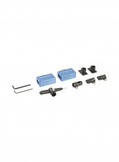 3-in-1 Bar Gauge Black/Blue