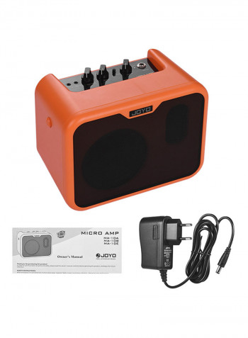 Portable Mini Amplifier Speaker With Power Adapter