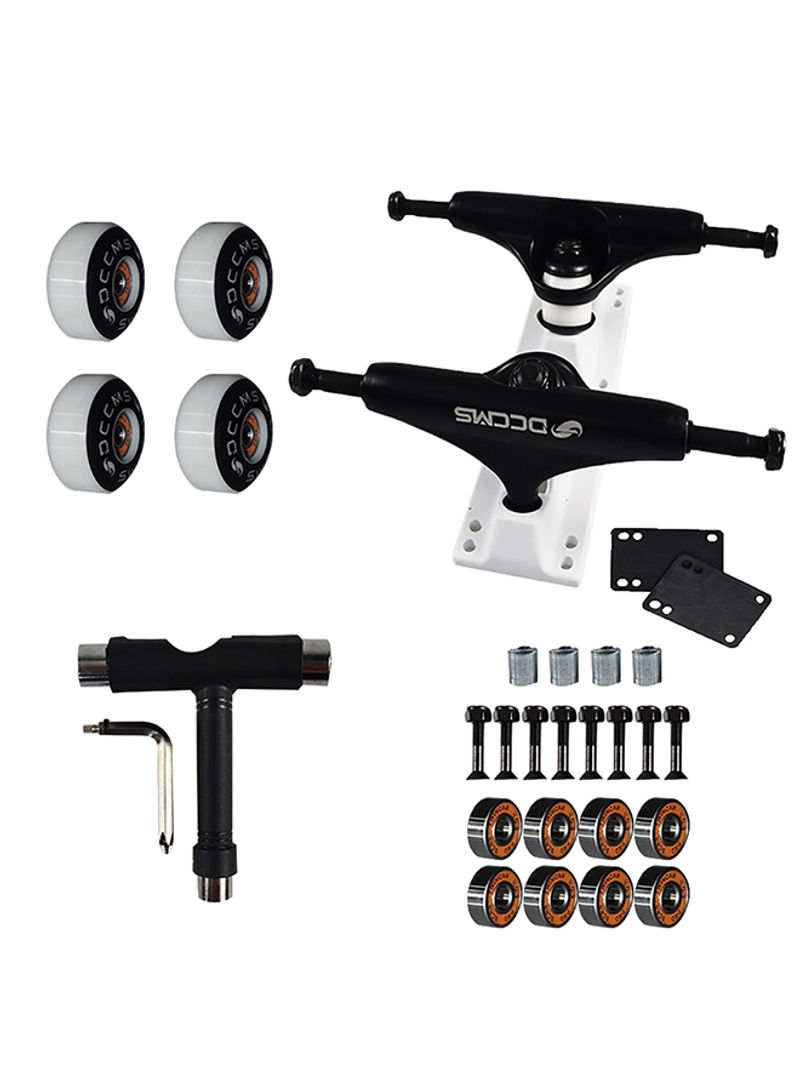 Professional Skateboard Wheels Assembly Competition Dedicated Bracket Parts Kit 21x12x14cm