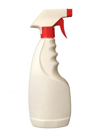 100-Piece Water Spray Bottle Set White/Red 550ml