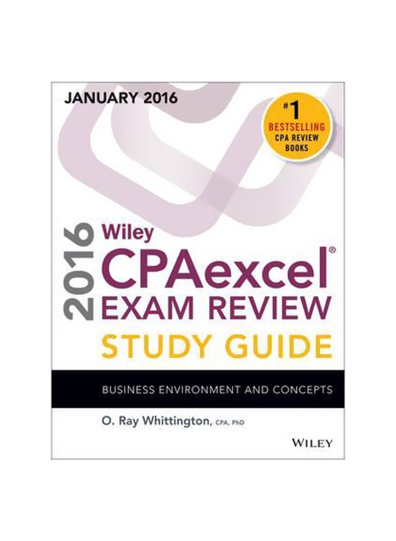 Wiley CPAexcel Exam Review 2016 Study Guide January : Business Environment And Concepts Paperback 15