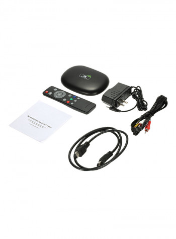 Smart Android TV Box Miracast HD Media Player S11 V1857 Black