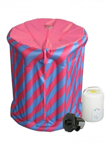 Inflatable Steam Sauna Pink/Purple 1.8L