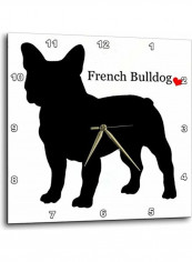 French Bulldog Wall Clock Multicolour 10x10inch reviews French Bulldog Wall Clock Multicolour 10x10inch
