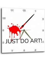 Just Do Art Wall Clock Multicolour 13x13inch reviews Just Do Art Wall Clock Multicolour 13x13inch