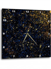 Printed Analog Wall Clock Multicolour 13x13x0.1inch