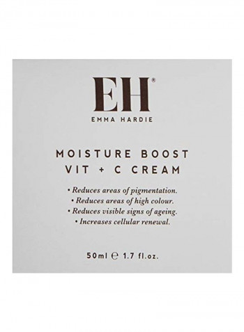 Moisture Boost Vit + C Cream Gold 1.7ounce