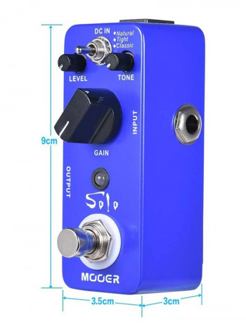 Distortion Guitar Effect Pedal High-Gain True Bypass Full