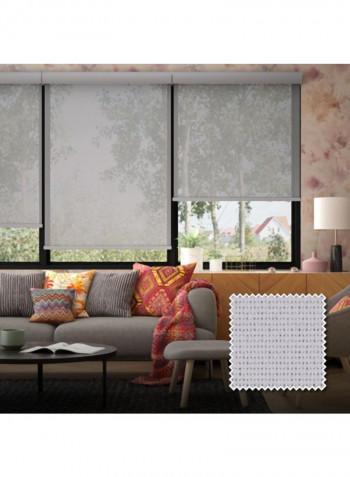 Single Sunscreen Collection 2 Roller Blackout Window Shade Grey 120x150cm