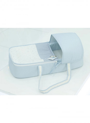 Baby Travel Cot Sky Blue