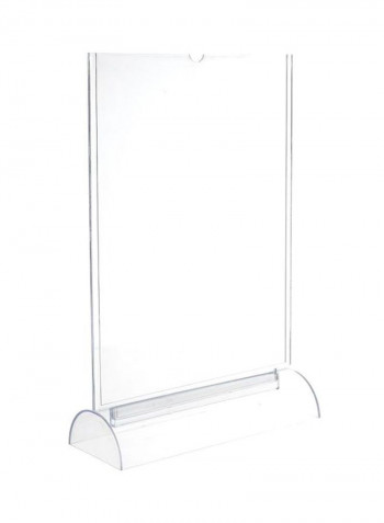 A3 Acrylic Display Holder clear