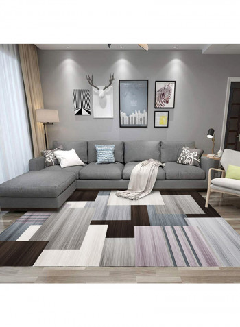 Anti-Slip Floor Rug Multicolour 80x120cm
