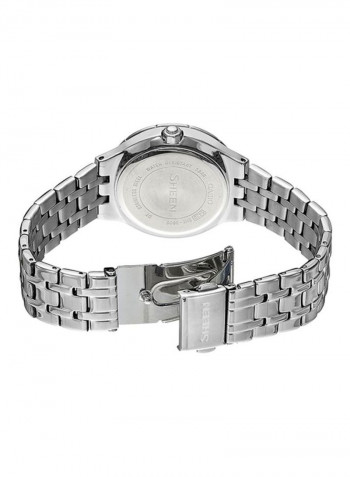 SHEEN Stainless Steel Analog Watch 3809D-7AUDR