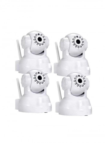 4-Piece Set Wireless IP Camera Set