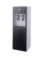 2-Taps Water Dispenser Black/Grey