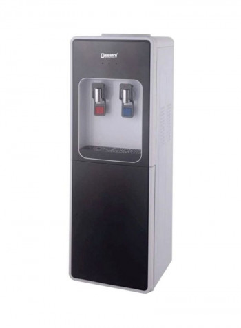 2-Taps Water Dispenser Black/Grey