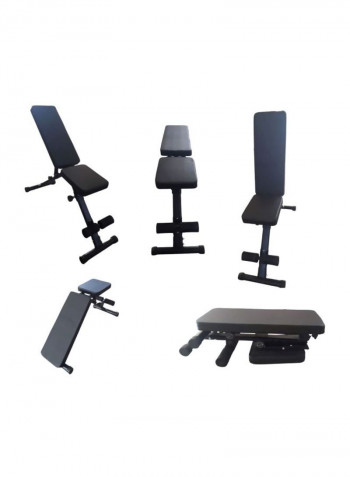 Aluminum Foldable Weight Lifting Bench 105x30x30cm
