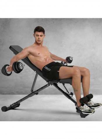 Aluminum Foldable Weight Lifting Bench 105x30x30cm