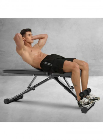 Aluminum Foldable Weight Lifting Bench 105x30x30cm
