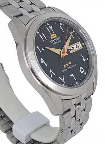 Men's Automatic Arabic Dial Stainless Steel Analog Watch SAB0D005B8